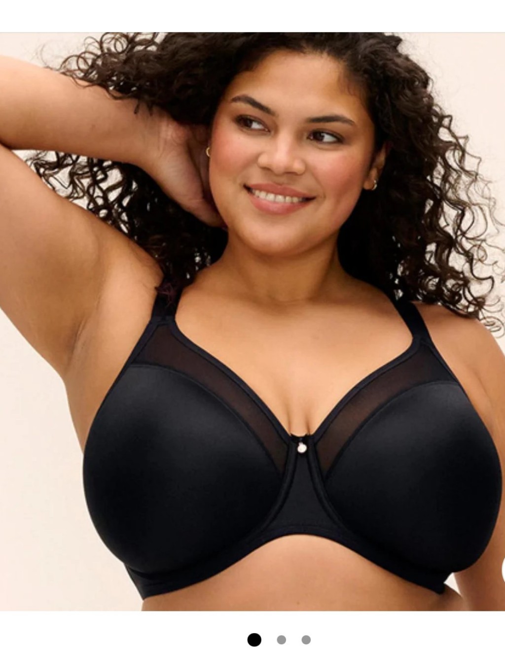 Elomi New 38ddd Black Smooth Moulded Bra - El4301